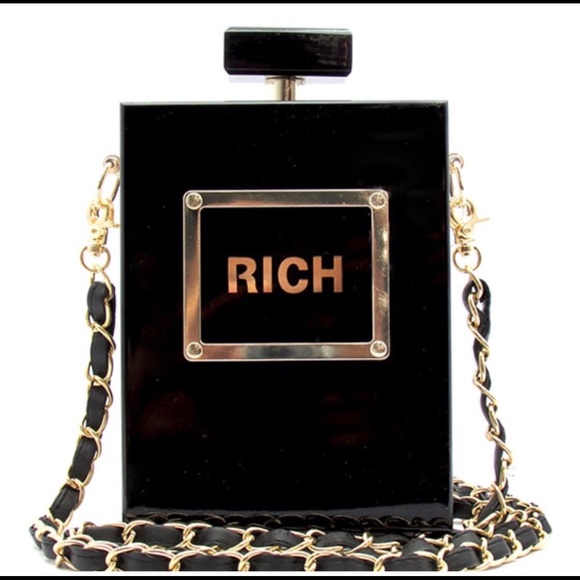 Handbags - Clear Crossbody Rich Bag